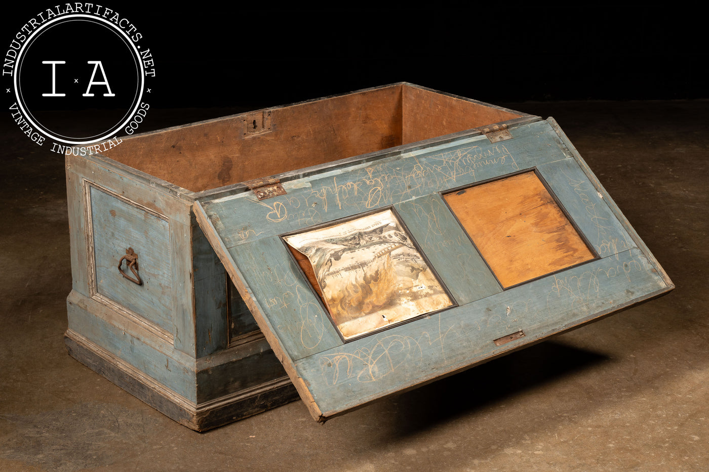 Early 20th Century Painted Chest