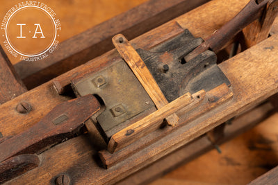 19th Century Patent Model Shoe and Boot Leather Stretcher