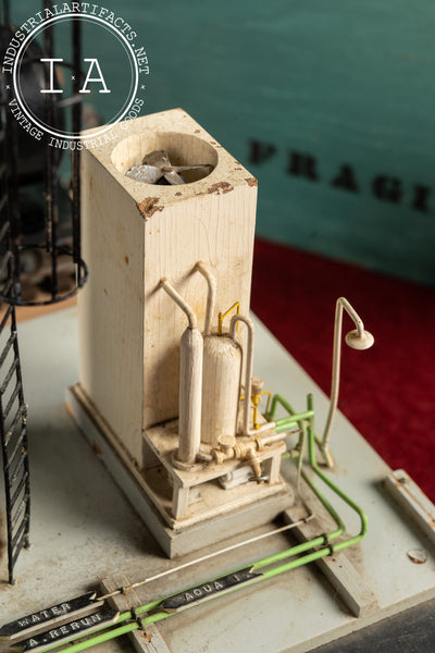 Vintage Salesman’s Sample Industrial Tank Model by J.C. Carlile