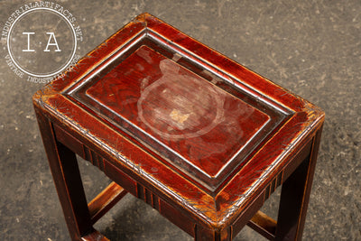 Vintage Chinese Wooden Side Table