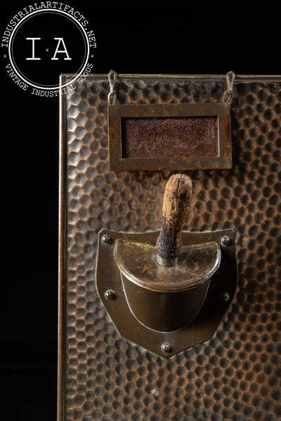 Antique Three-Option Coffee Bean Dispenser