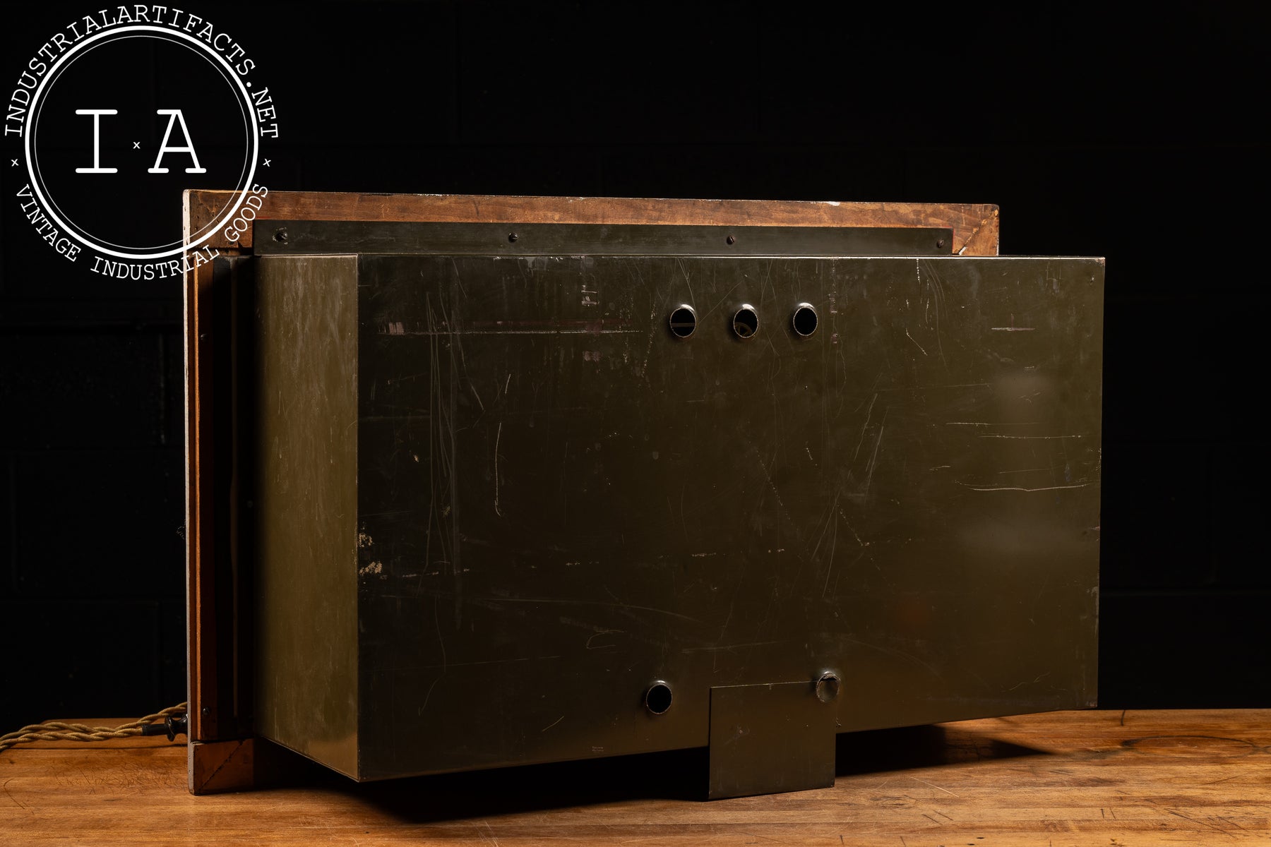 Early 20th Century Lighted ROG Black-Clawson Sign – Industrial Artifacts