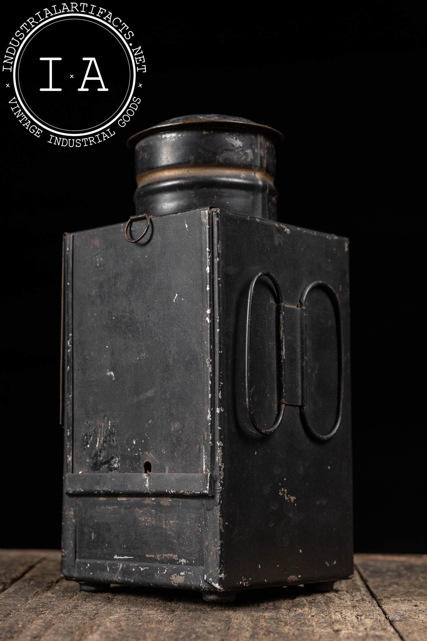 Late 19th Century Bijou Ruby Lantern Railroad Signal by Miller