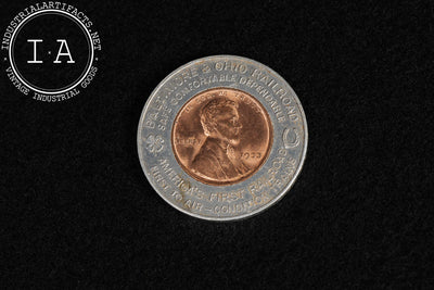 1933 Encased Lincoln Cent - Baltimore & Ohio Railroad, Century of Progress Exposition