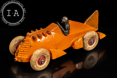 Early Vintage Hubley Golden Arrow Race Car