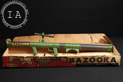 Vintage Cardstock and Plastic Toy Bazooka by Hillan