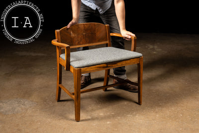 Art Deco Upholstered Vanity Bench