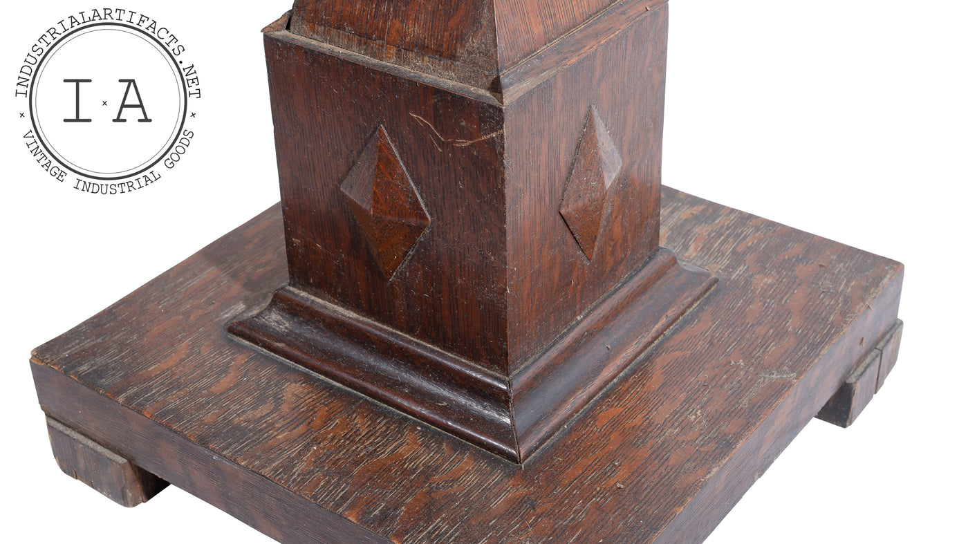 Antique Quarter Sawn Mission Arts And Crafts Stand