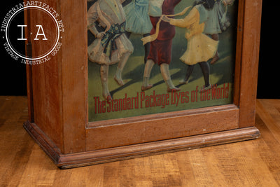 Early 20th Century Diamond Dyes Cabinet