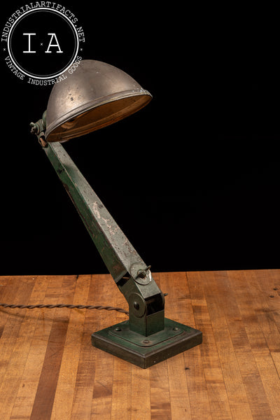 Early 20th Century American Fixture Co. Articulated Task Lamp