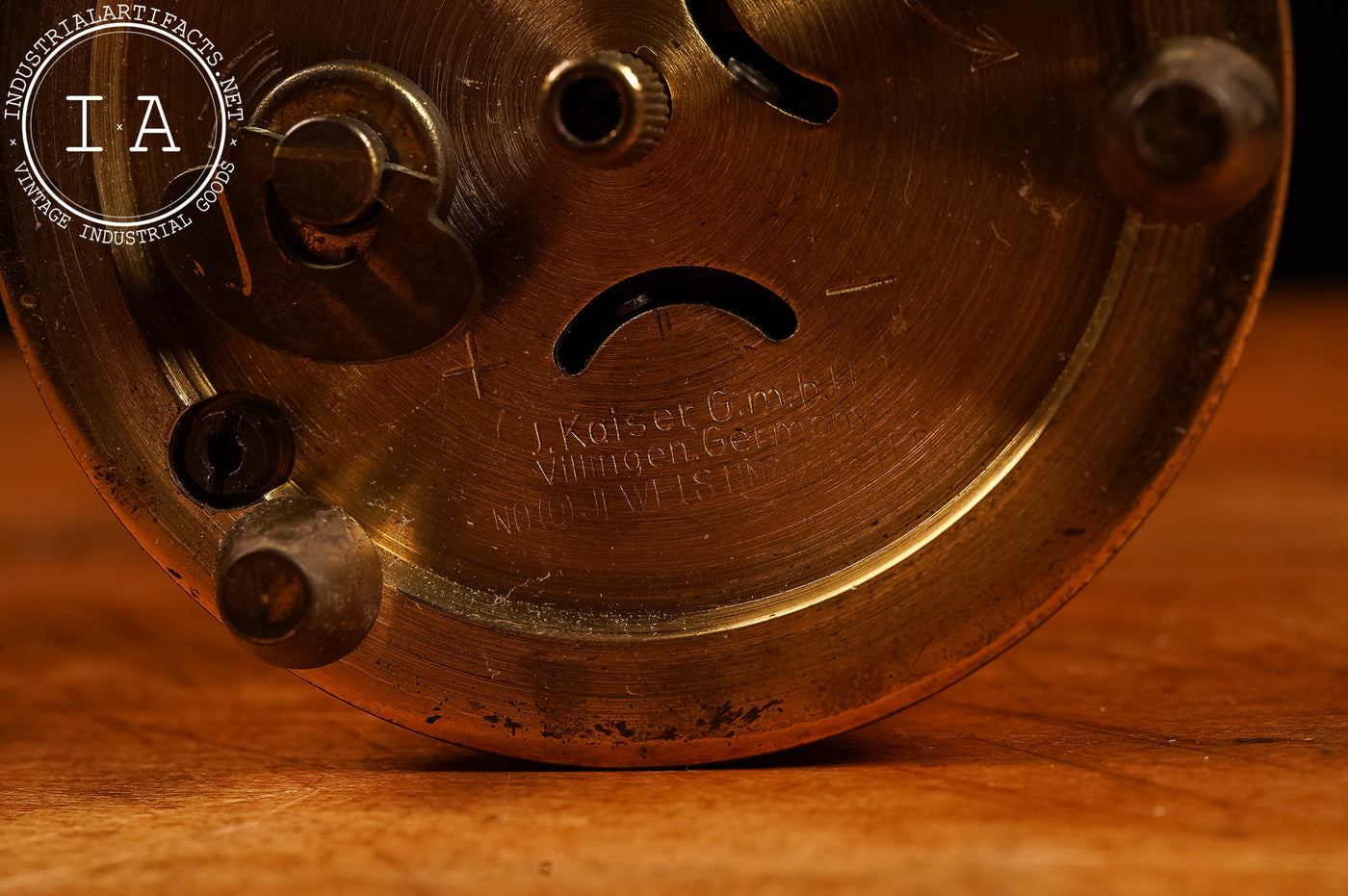 Early 20th Century J. Kaiser G.M.B.H. Bird Cage Clock