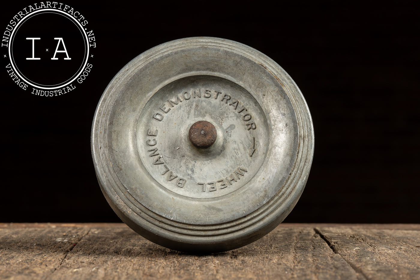 Vintage Wheel Balance Demonstrator by Kwik-Ezee