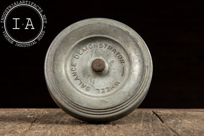 Vintage Wheel Balance Demonstrator by Kwik-Ezee