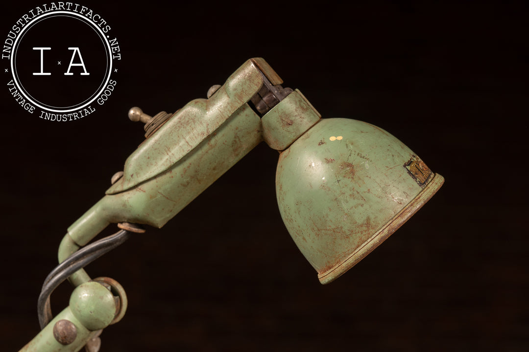 Vintage Industrial Articulating Task Lamp by Fostoria – Industrial