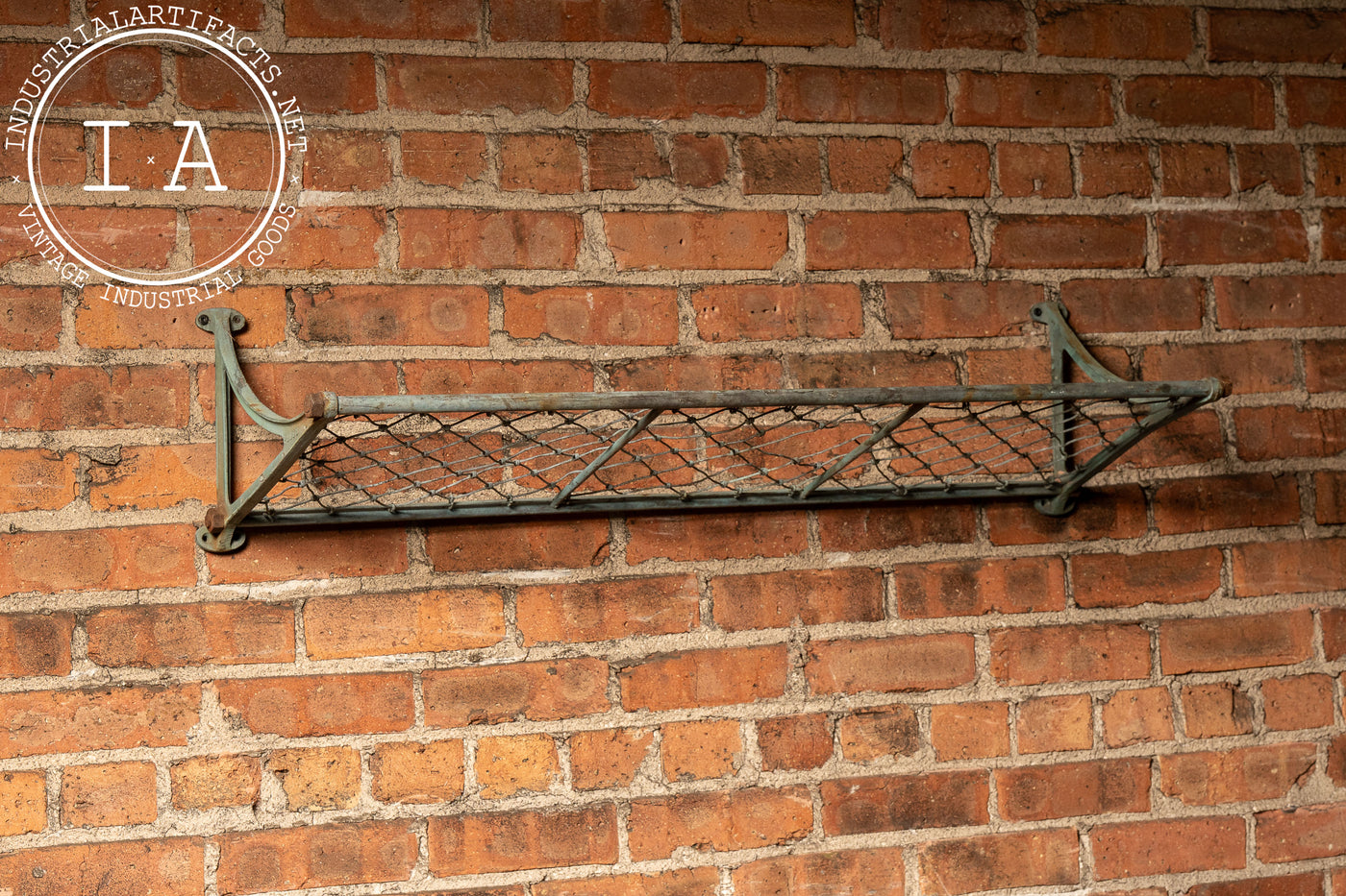 Early 20th Century Pullman Railroad Car Luggage Rack