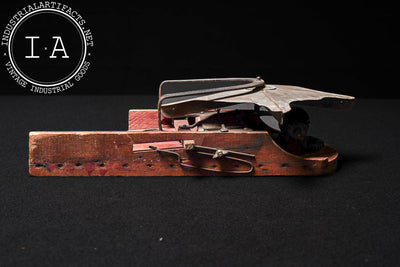 Early 20th Century Hand-Crank Seed Spreader by Cyclone