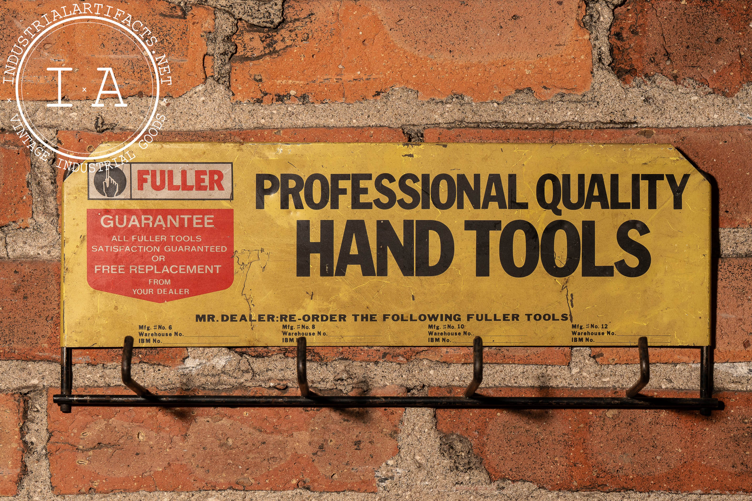 Vintage Fuller Hand Tools Wall-Mount Display Rack – Industrial Artifacts