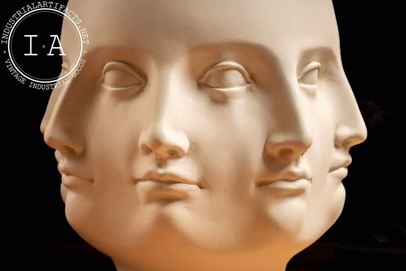 Modern Abstract Perpetual Face Resin Vase