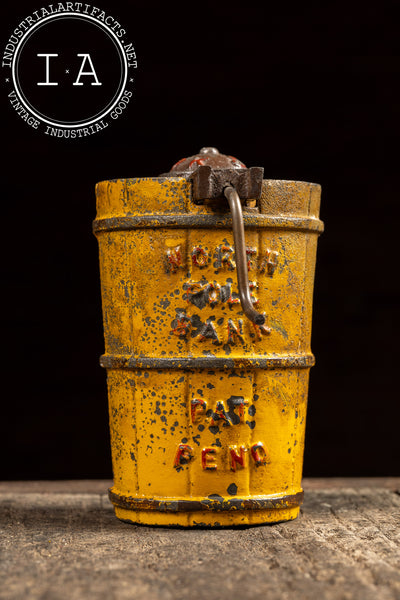 Early 20th Century North Pole Freezer Cast Iron Bank