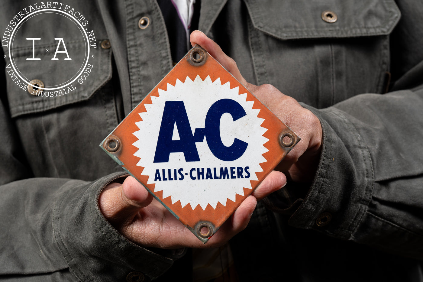 Vintage Small Allis-Chalmers SSP Sign