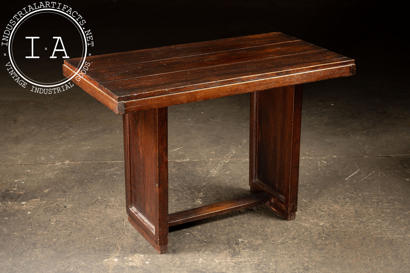 Late 19th Century British Colonial Teak Desk