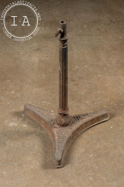 Early 20th Century Cast Iron Base