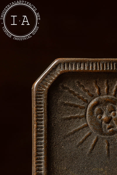 Antique Golf-Themed "Profanity" Bookends by Connecticut Foundry Co.