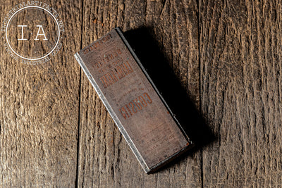 19th Century Ford’s Theatre Printing Block – "Our American Cousin"