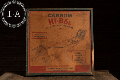 Vintage Carrom "Hi-Bol" Bowling Game