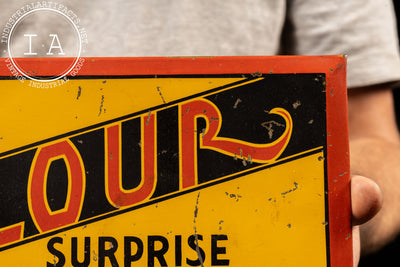 Antique Velour Surprise Package TOC Sign