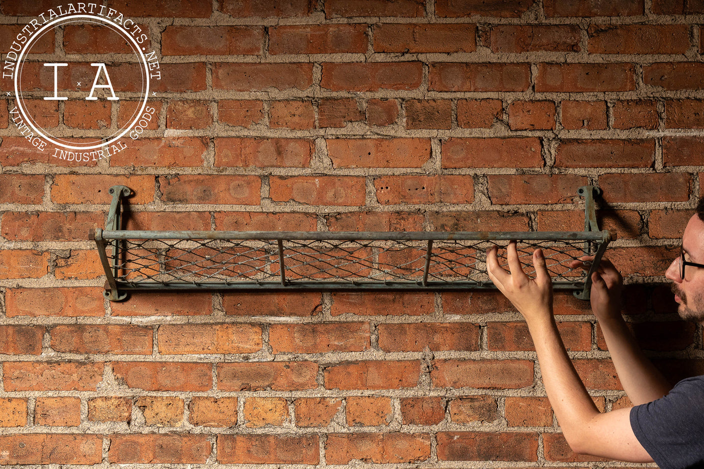 Early 20th Century Pullman Railroad Car Luggage Rack