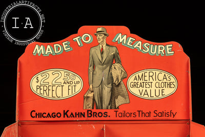 Antique Kahn Bros. Point-of-Sale Garment Display