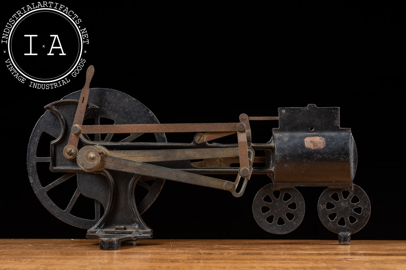 Early 20th Century Cast Iron Cutaway Steam Engine Demonstrator