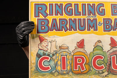 c. 1970 Ringling Bros. and Barnum & Bailey 1930s Circus Poster