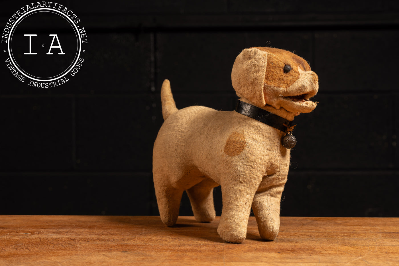 Victorian-Era Stuffed Dog Toy