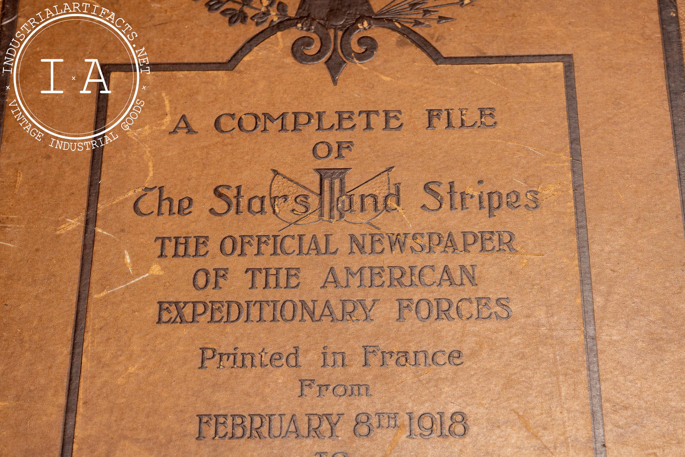 C. 1919 Stars and Stripes Army Newspaper Complete Catalog