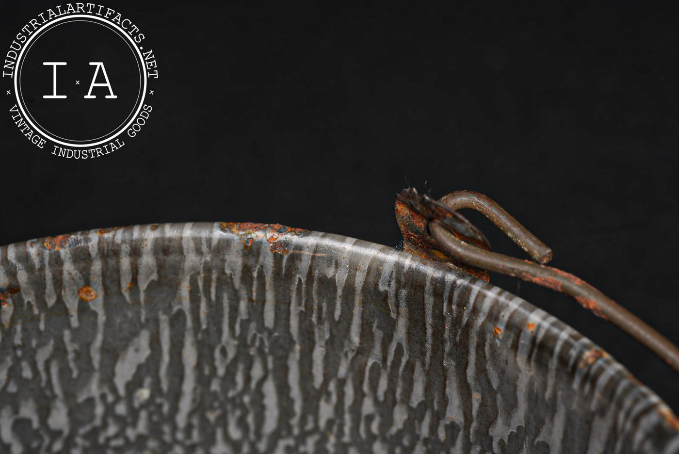 Vintage Six-Piece Graniteware Kitchen Set