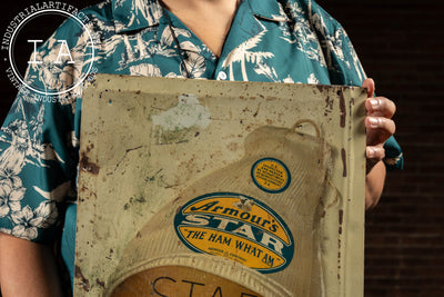 Vintage Armour's Star Ham TOC Sign