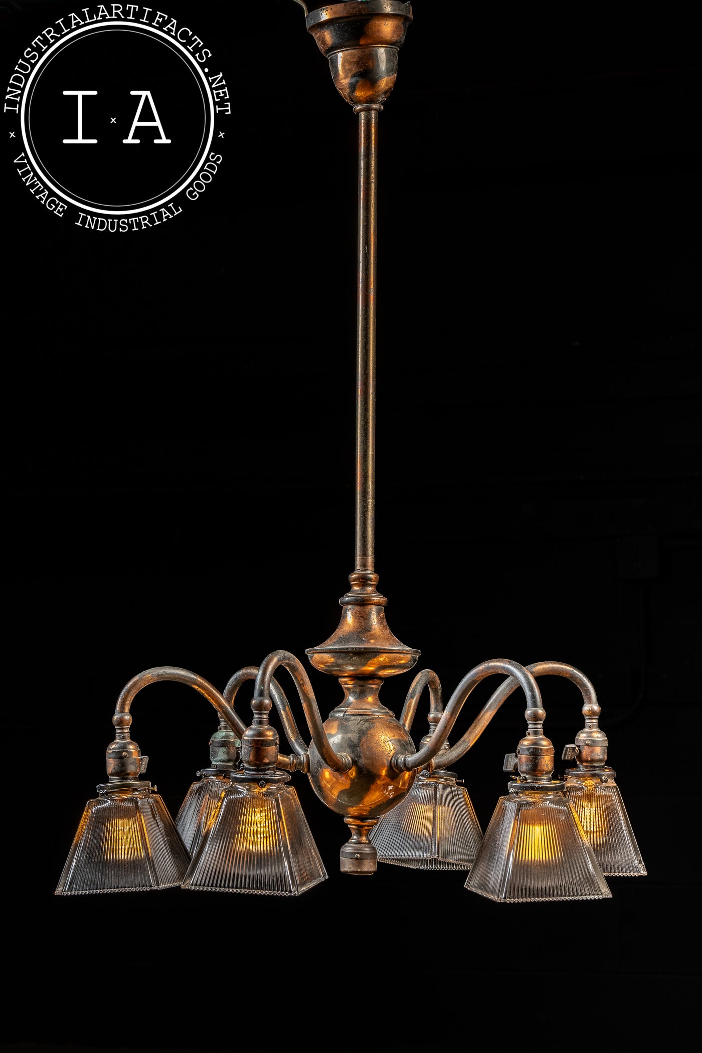 Early 20th Century Japanned Craftsman Lamp