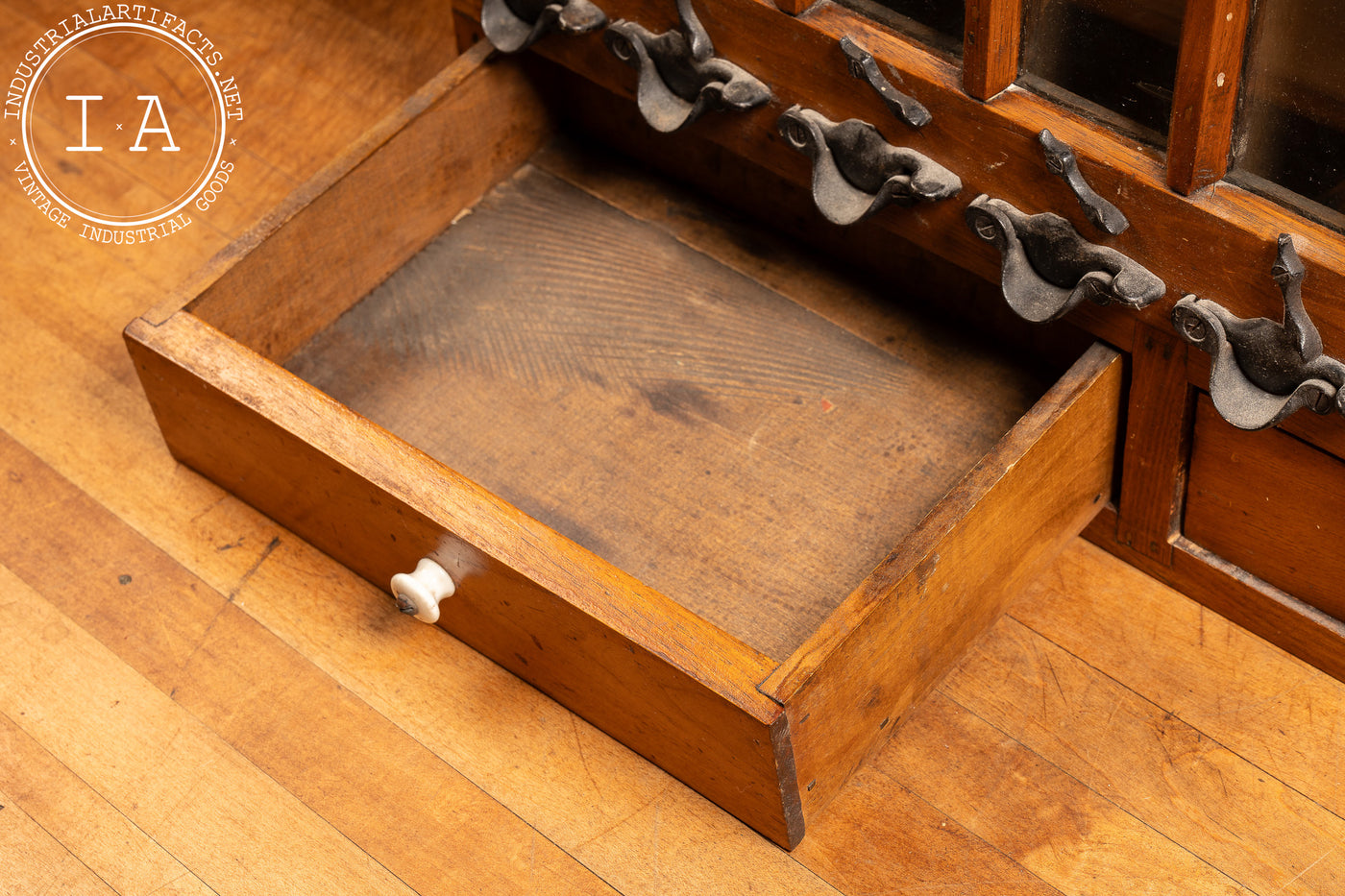 Early 20th Century Shot Dispenser Cabinet