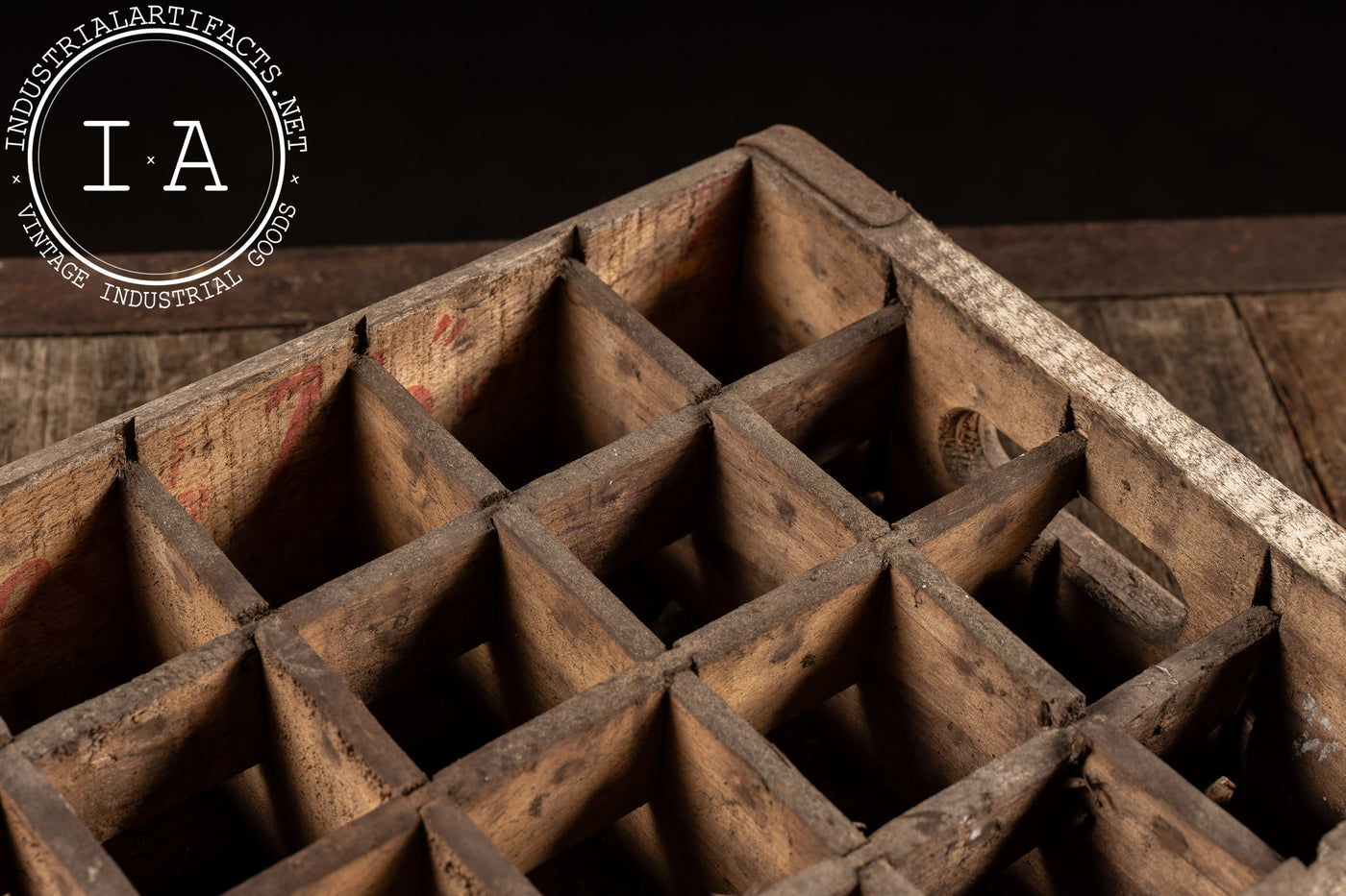 c. 1940 7 Up Wooden Crate