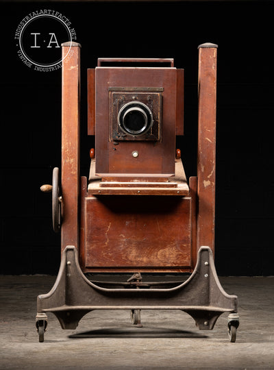 c. 1904 Century Kodak Antique Camera With Original Felt Chair