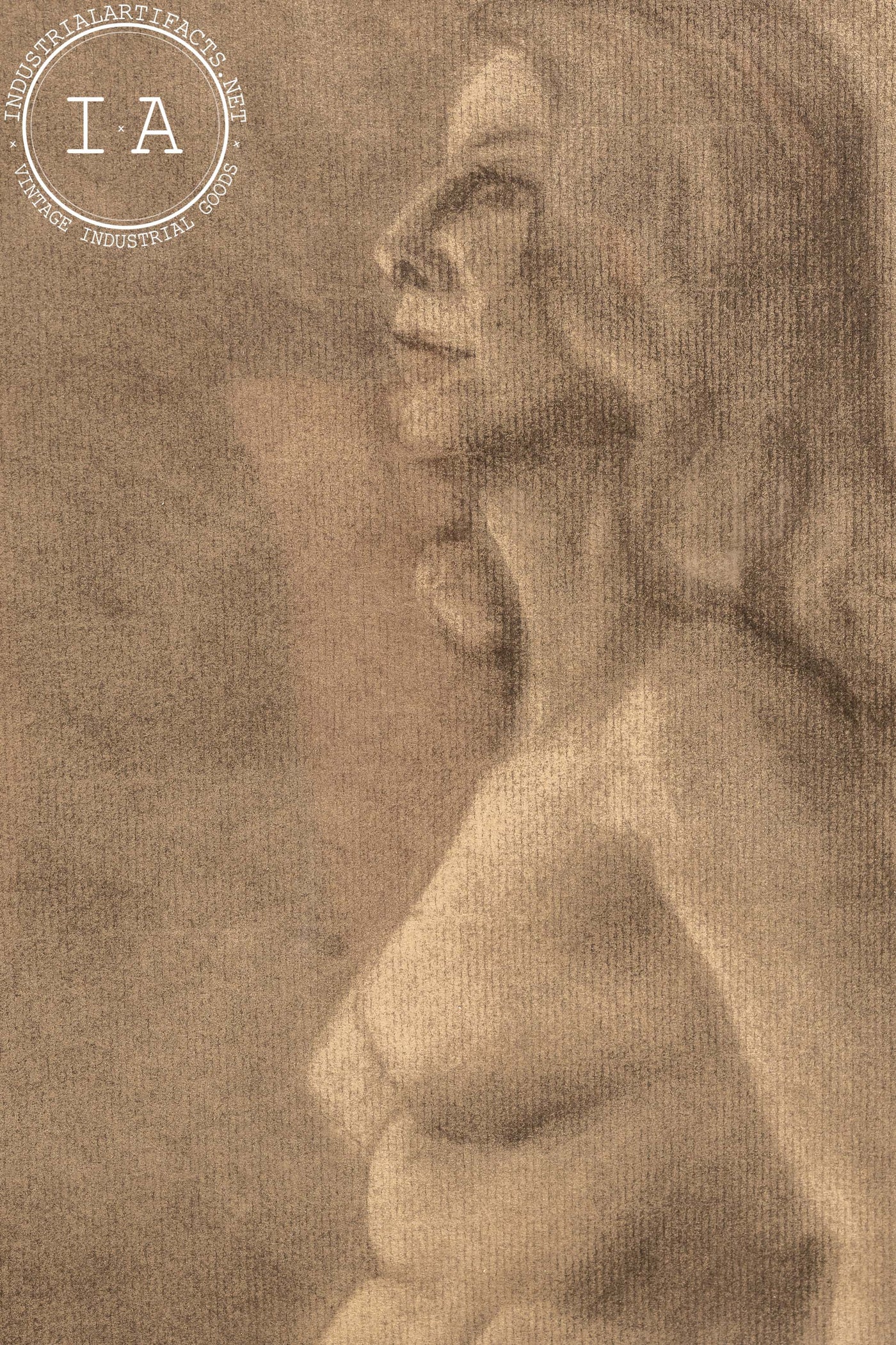 c. 1968 Charcoal Illustration By Raymond Weiler