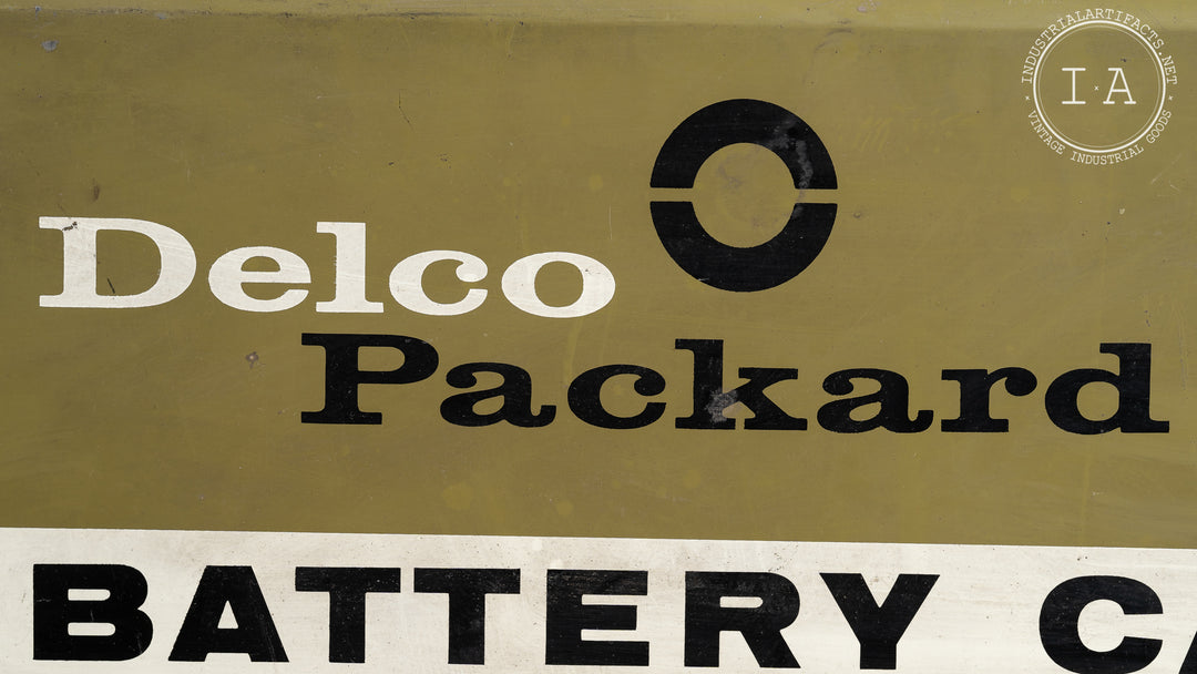 Delco Packard アメリカヴィンテージ看板 Delco Packard アメリカヴィンテージ看板 【公式通販】