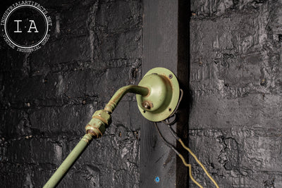 Vintage Industrial Hardwired Wall Lamp