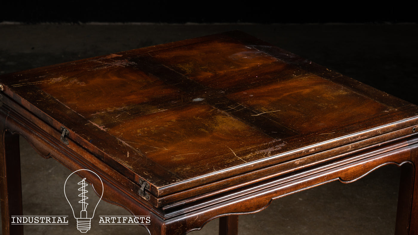 Early 20th Century Fold Out Card Table