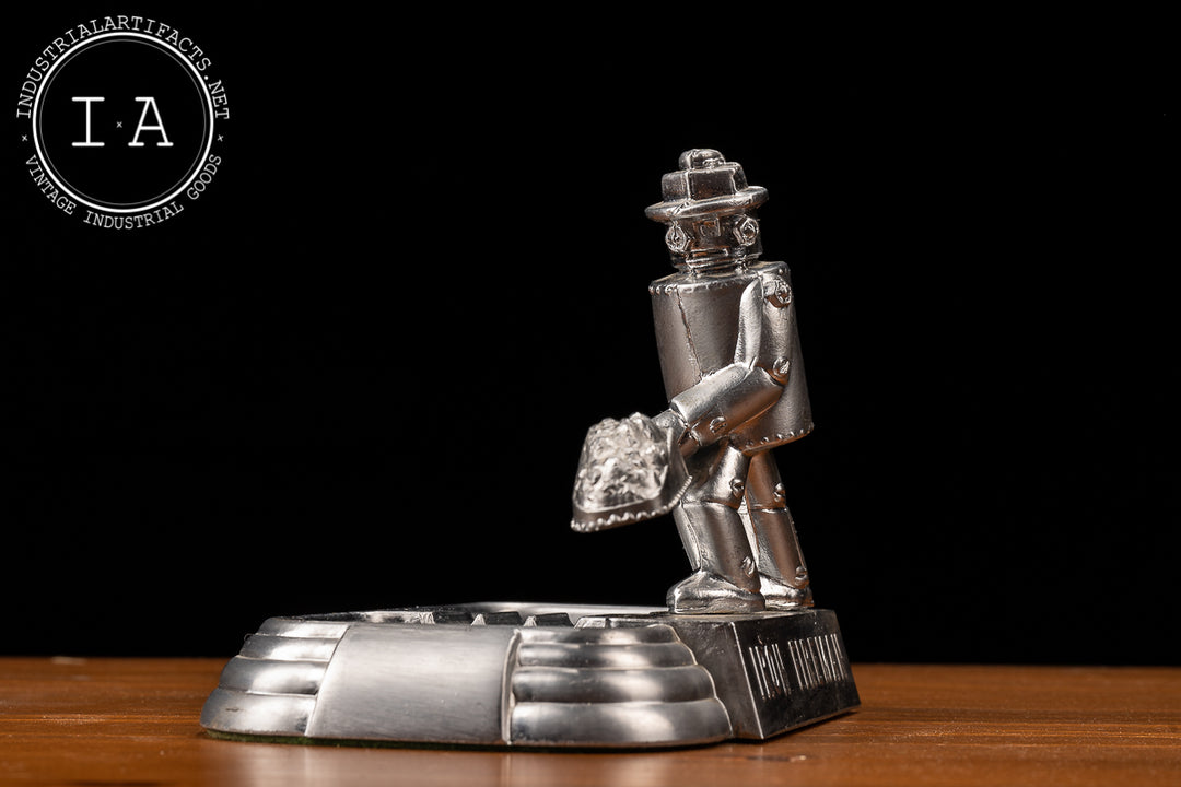 アンティーク雑貨 Iron Fireman Ashtray Antique Iron Fireman Ashtray – Industrial Artifacts