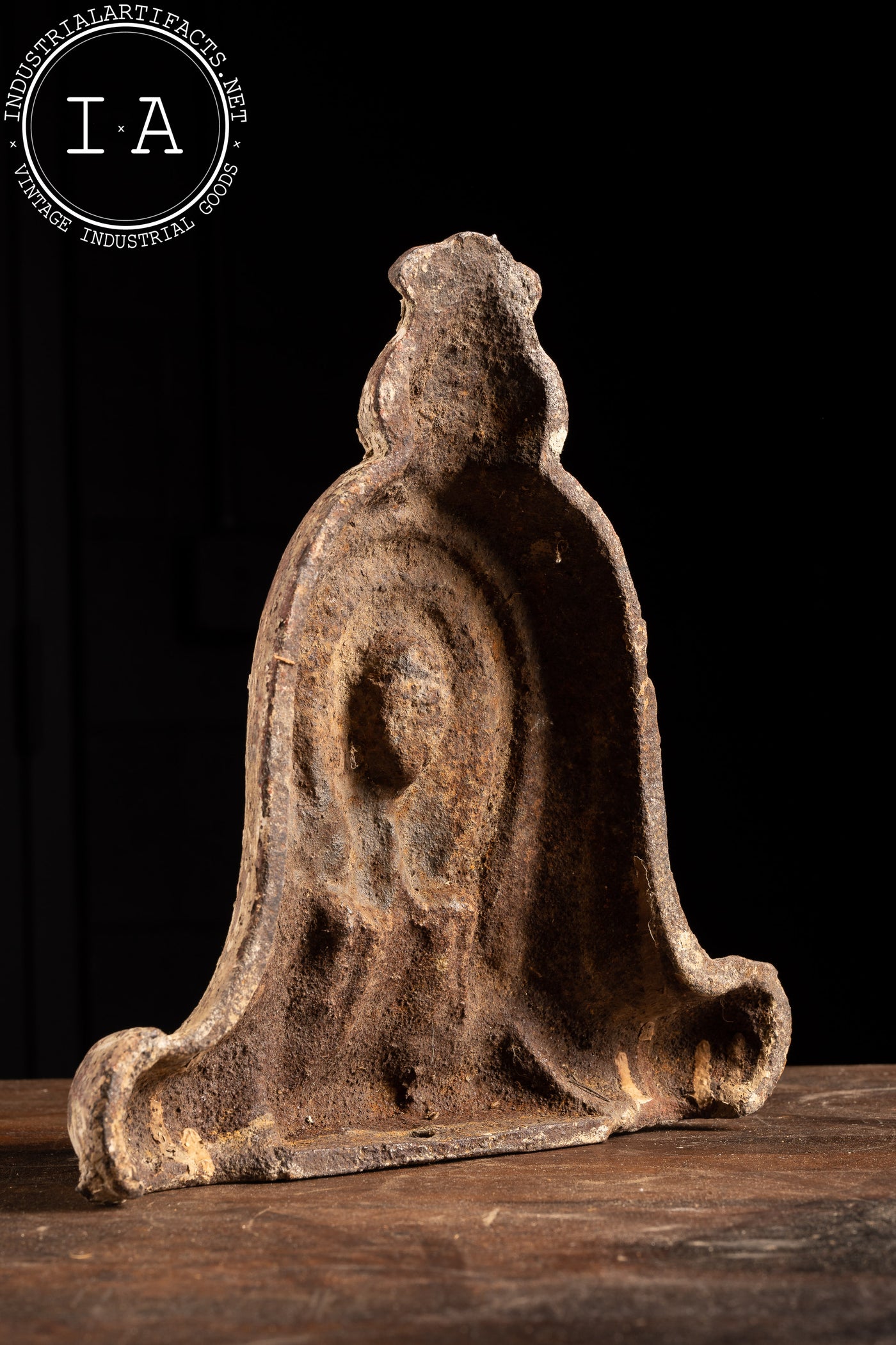 Antique Cast Iron Chippy Wall Fixture – Industrial Artifacts
