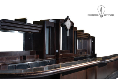 Art Deco 1920s Style Backbar and Bartop