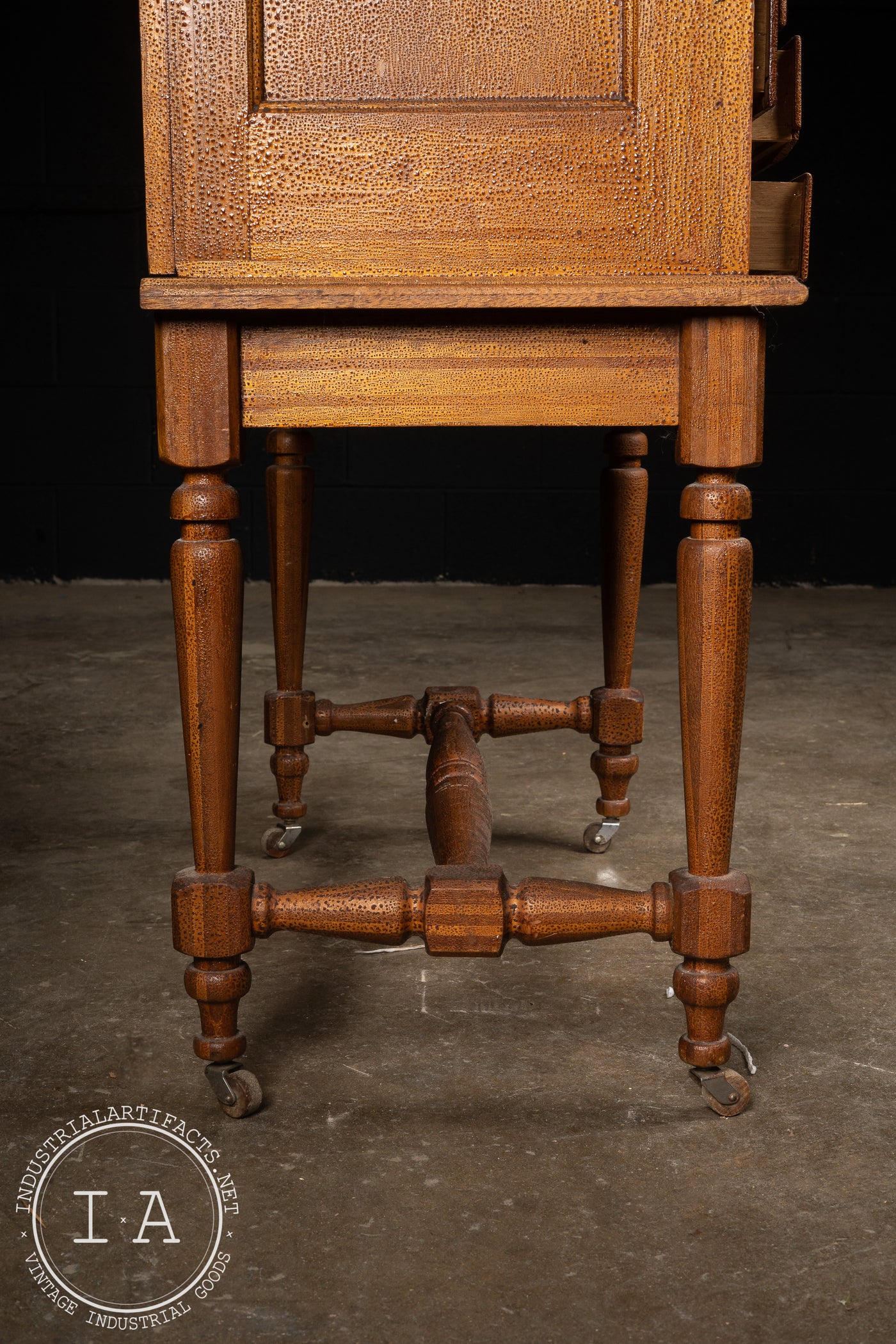 Wooden Standing Apothecary Cabinet